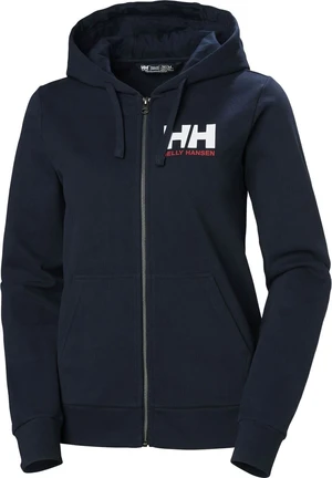 Helly Hansen Women's HH Logo Full Zip Hoodie 2.0 Bluza z kapturem Navy M