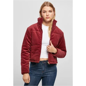 Women's corduroy jacket burgundy