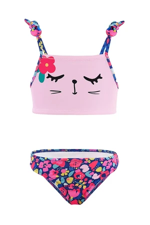 Denokids Floral Cat Girl Bikini