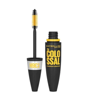 Maybelline Objemová řasenka The Colossal Longwear 36H 10 ml Black