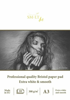 Smiltainis Bristol Sketch Pad Carnete de Schițe A3 308 g