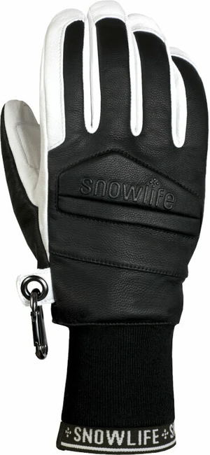 Snowlife Classic Leather Glove Black/White XL Síkesztyű