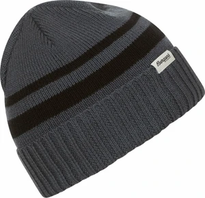 Bergans Striped V2 Beanie Orion Blue/Black UNI Ski Mütze