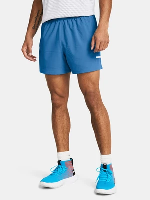 Modré pánske športové kraťasy Under Armour UA Baseline Pro 5in Short