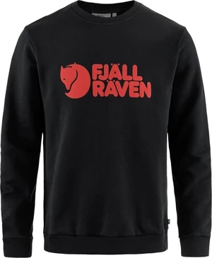 Fjällräven Logo Sweater M Black L Outdoor Hoodie