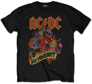 AC/DC T-Shirt Are You Ready? Unisex Black 2XL