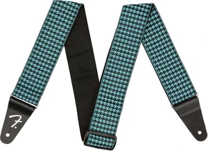 Fender Houndstooth Textilgurte für Gitarren Teal