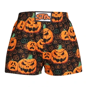 Children's boxer shorts Styx art classic rubber Halloween pumpkin