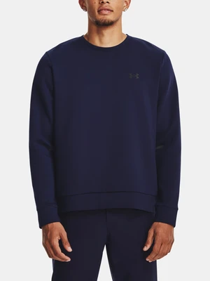 Under Armour Sweatshirt UA Unstoppable Flc Crew-BLU - Mens