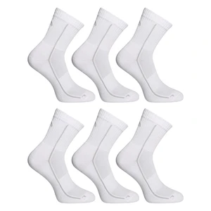 6PACK socks HEAD white