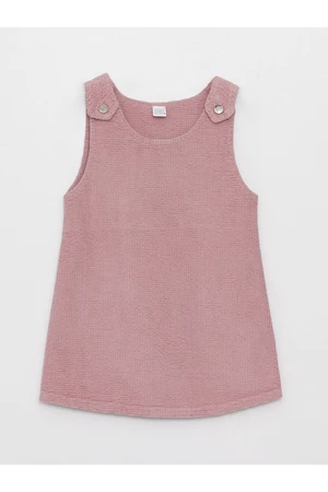 LC Waikiki Crew Neck Dress for Baby Girl