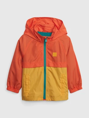 Yellow-orange children's zipper jacket GAP