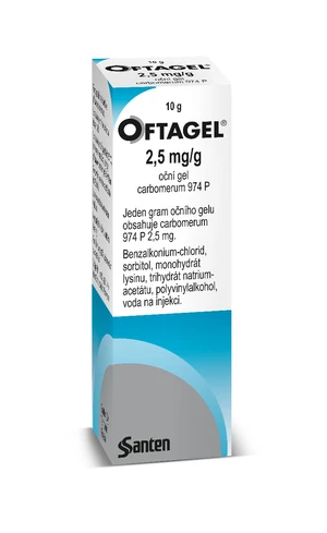 Oftagel oční gel 10 g