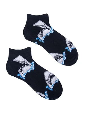 Yoclub Unisex's Ankle Funny Cotton Socks Patterns Colours SKS-0086U-B100