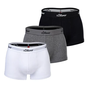 3PACK men's boxers S.Oliver multicolor