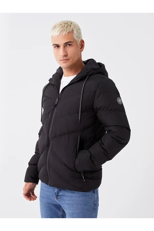 LC Waikiki Standard Fit Men's Down Jacket with Hood.