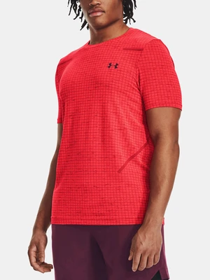 Under Armour T-Shirt Vanish Grid SS-RED - Men