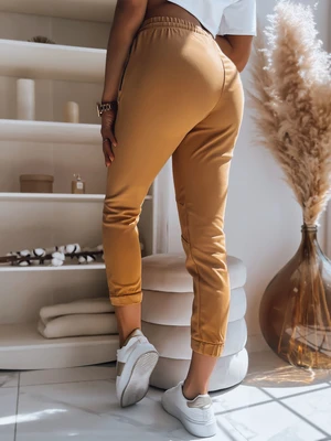 Women's joggers MASSAL camel Dstreet