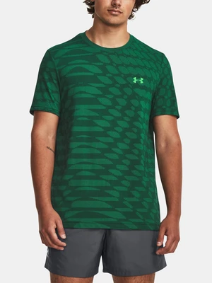 Under Armour T-Shirt UA Seamless Ripple SS-GRN - Men