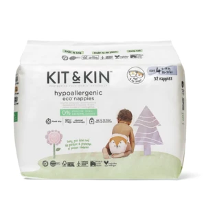 Kit & Kin Eko plenky vel. 4 9-14 kg 32 ks