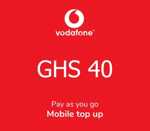 Vodafone 40 GHS Mobile Top-up GH