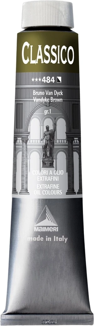 Maimeri Classico Olajfesték Vandyke Brown 200 ml 1 db