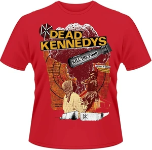 Dead Kennedys Camiseta de manga corta Kill The Poor Rojo XL