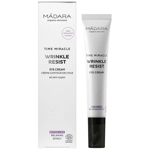 MÁDARA Vyhlazující oční krém proti vráskám s aplikátorem Time Miracle (Wrinkle Resist Eye Cream) 20 ml