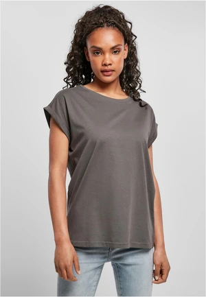 Women's T-shirt with extended shoulder darkshadow