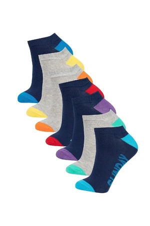 DEFACTO Size 7-Pack Cotton Ankle Socks