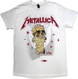 Metallica T-Shirt One Landmine Unisex White 2XL