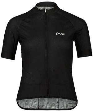 POC Essential Road Women's Logo Koszulka Uranium Black/Hydrogen White S