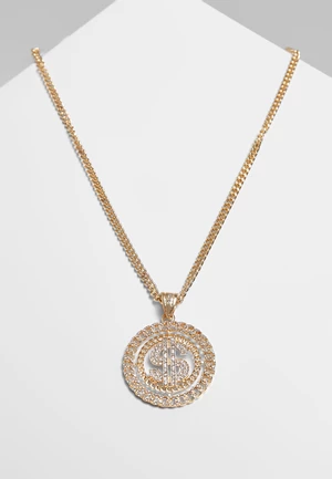 Dollar necklace - gold color