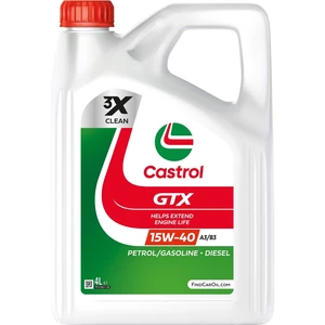 Motorový olej Castrol GTX A3/B3 15W40 4L