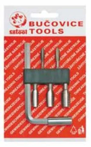 Závitové bity M3 - M8 HSS se zástrčným klíčem 1/4", sada 6 ks - Bučovice Tools