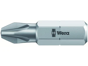 Wera 072082 Šroubovací bit 1/4" Hex PZ 2 x 25 mm, typ 855/1 Z pro křížové šrouby Pozidriv