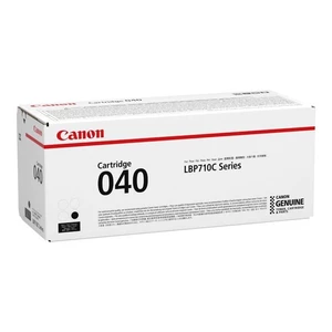 Toner Canon CRG 040 BK, 5400 stran (0460C001) čierny Originální purpurový toner pro Canon i-sensys LBP710 CX a LBP712 CX

Výtěžnost až 5400 stran.