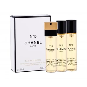 Chanel No.5 3x20 ml toaletná voda pre ženy