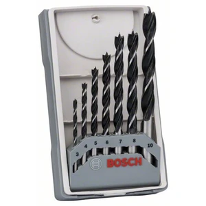 Bosch Accessories 2607017034 sada špirálových vrtákov do dreva 7-dielna 3 mm, 4 mm, 5 mm, 6 mm, 7 mm, 8 mm, 10 mm  valco