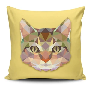 Obliečka na vankúš s prímesou bavlny Cushion Love Cat, 45 × 45 cm