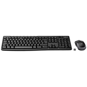 Logitech MK270 Wireless Combo bezdrôtový Sada klávesnica a myše  nemecká, QWERTZ, Windows® čierna