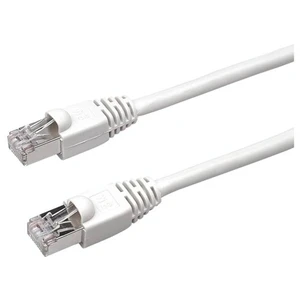 Bachmann 940.052 RJ45 sieťové káble, prepojovacie káble CAT 5e S/FTP 3.00 m sivá samozhášavý, s ochranou 1 ks