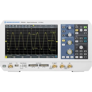 Rohde & Schwarz RTB2K-202 digitálny osciloskop  200 MHz 2-kanálová 1.25 GSa/s 10 Mpts 10 Bit digitálne pamäťové médium (