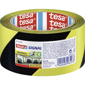 tesa UNIVERSAL 58133-00000-00 značiace páska tesa® SIGNAL žltá, čierna (d x š) 66 m x 50 mm 1 ks