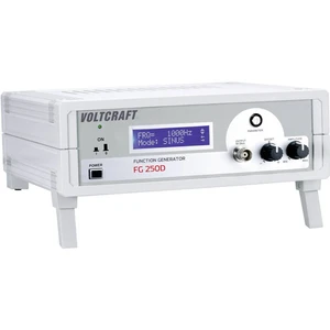 VOLTCRAFT FG 250D Arbitrárny generátor funkcií  250 kHz (max) 1-kanálový