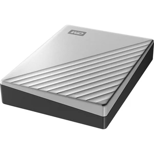 WD My Passport Ultra 4 TB externý pevný disk 6,35 cm (2,5")  USB-C™ strieborná WDBFTM0040BSL-WESN