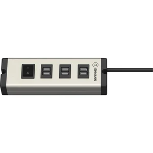 Ehmann USB Multilader 6-Port 6,3 A 0601x09032033 USB nabíjacia stanica do zásuvky (230 V)  6 x USB