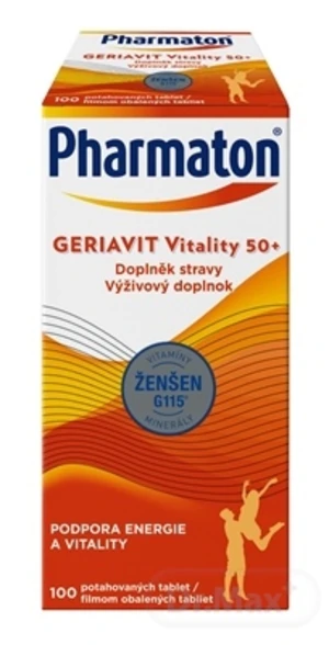 Pharmaton GERIAVIT Vitality 50+