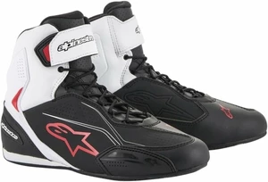 Alpinestars Faster-3 Shoes Black/White/Red 41 Motorradstiefel