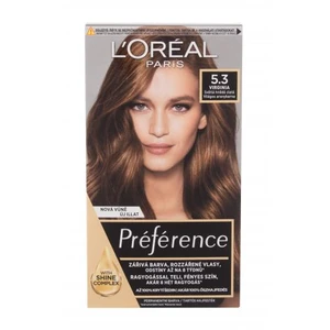 L´Oréal Paris Préférence 60 ml barva na vlasy pro ženy 5,3 Virginia na barvené vlasy; na všechny typy vlasů